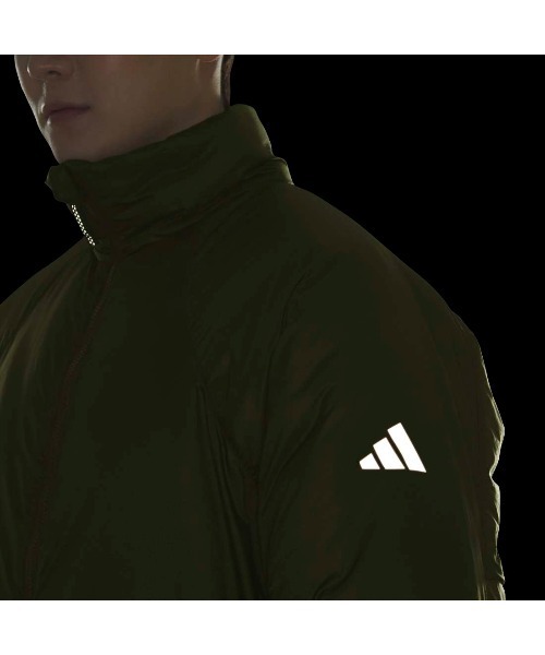 adidas(アディダス)の「アディダス adidas シティエスケープ オーバーサイズフィット リップストップ中わた入りジャケット(ダウンジャケット/コート・メンズ・カーキ/ブラック・LL/3L/M/S/L)」の7枚目の写真