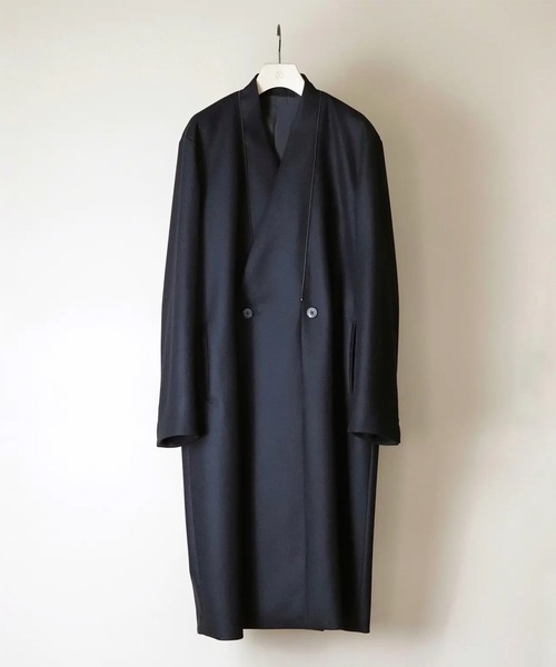 セール】【ETHOSENS/エトセンス】Collar detachable coat（ダウン