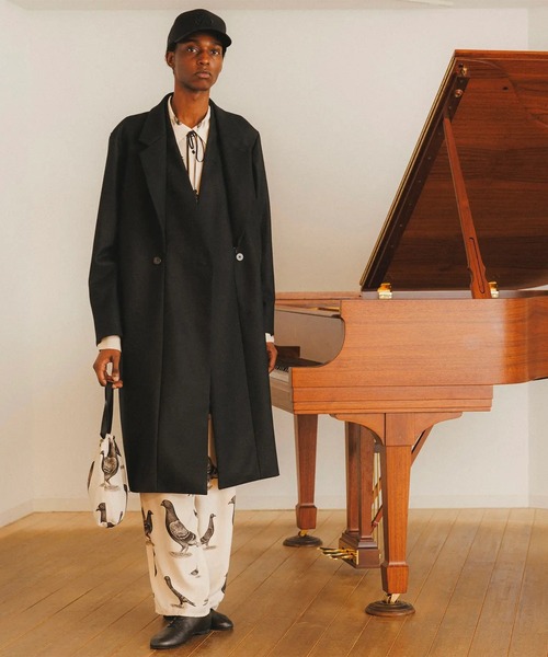 ETHOSENS/エトセンス MUFFLER COLLAR COAT セール】【ETHOSENS/エトセンス】Collar detachable coat（ダウン