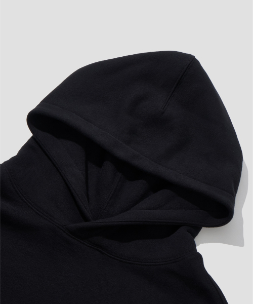 AGOD（エージーオーディー）の「バックシェリング起毛フードTシャツ[ブラック]（パーカー・レディース・その他・SMALL/MEDIUM/LARGE）」の8枚目の写真