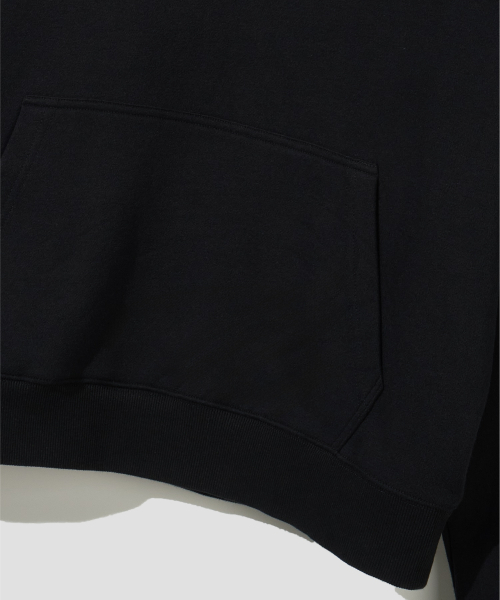 AGOD（エージーオーディー）の「バックシェリング起毛フードTシャツ[ブラック]（パーカー・レディース・その他・SMALL/MEDIUM/LARGE）」の7枚目の写真