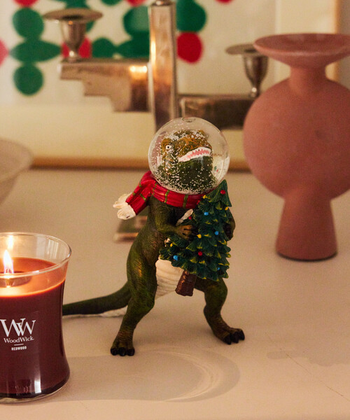 グローブ　ダイナソー　クリスマス DULTON/ダルトン GLOBE DINOSAUR HOLD ON TREE グローブ ダイナソー