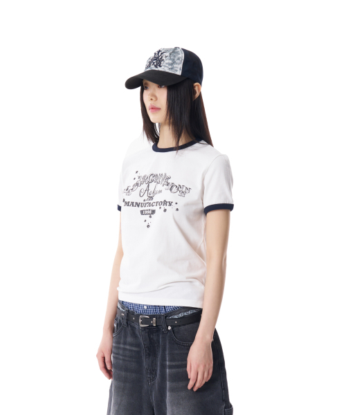 AAKAM(アーカム)の「VTG Ink Ringer Top (Ivory)(Tシャツ/カットソー・レディース・その他・1/2)」の2枚目の写真
