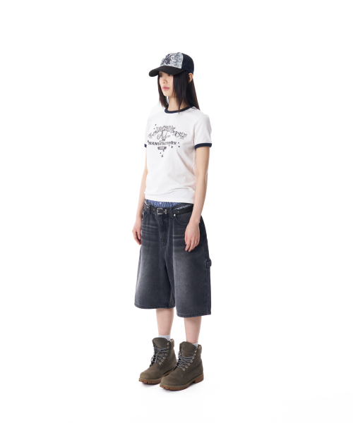 AAKAM(アーカム)の「VTG Ink Ringer Top (Ivory)(Tシャツ/カットソー・レディース・その他・1/2)」の3枚目の写真