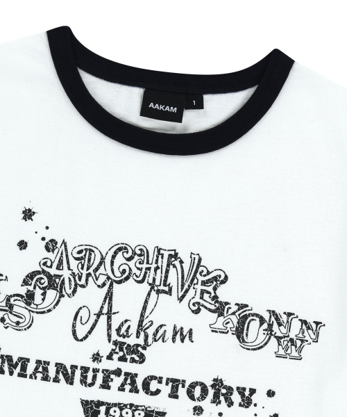 AAKAM(アーカム)の「VTG Ink Ringer Top (Ivory)(Tシャツ/カットソー・レディース・その他・1/2)」の9枚目の写真