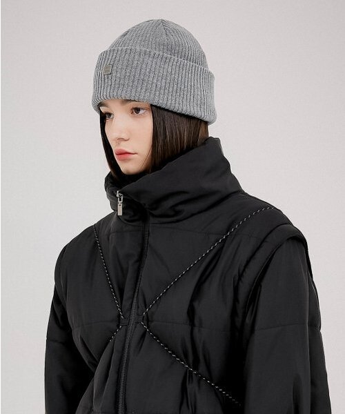 FLAREUP(フレアアップ)の「FLARE Knit Beanie - Gray (FL-710)(ニットキャップ/ビーニー・レディース・グレー・FREE)」の18枚目の写真
