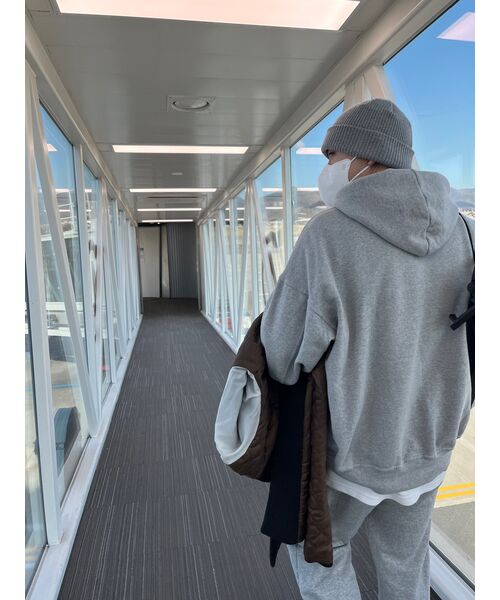 FLAREUP(フレアアップ)の「FLARE Knit Beanie - Gray (FL-710)(ニットキャップ/ビーニー・レディース・グレー・FREE)」の6枚目の写真