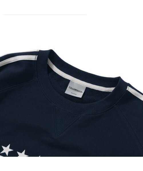 F.ILLUMINATE（フィルミネイト）の「1988サークルロゴスウェットシャツ-ネイビー（スウェット・レディース・その他・SMALL/MEDIUM/LARGE）」の7枚目の写真
