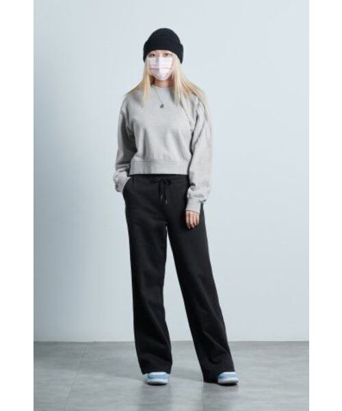 MUSINSA STANDARD WOMAN(ムシンサスタンダードウーマン)の「ウーマンズフラットテリーワイドラウンジスウェットパンツ【ブラック】(スウェットパンツ・レディース・その他・SMALL/MEDIUM/LARGE/X-SMALL)」の18枚目の写真