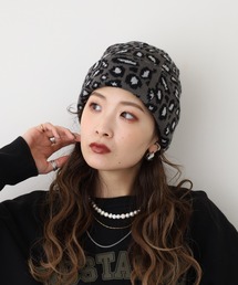 TESTIFY（テスティファイ）の「レオパードウォッチ（ニットキャップ/ビーニー）」