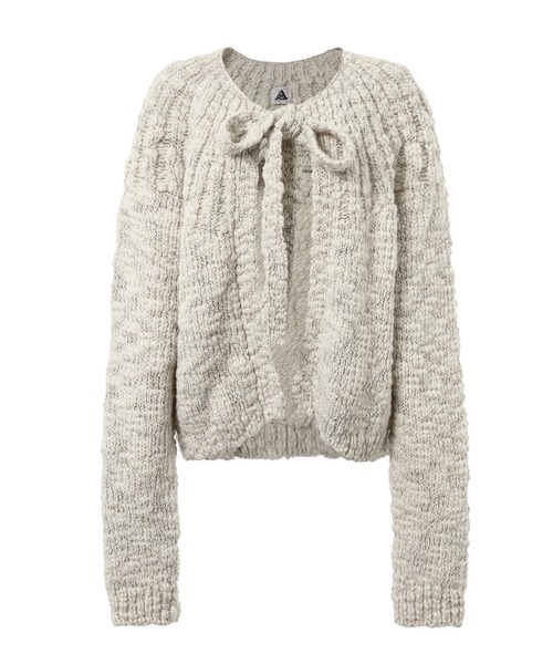 yuumiARIA（ユウミアリア）の「RIBBON KNIT　リボンニット（ニット/セーター・レディース・ホワイト・FREE）」の4枚目の写真