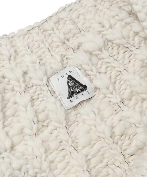 yuumiARIA（ユウミアリア）の「RIBBON KNIT　リボンニット（ニット/セーター・レディース・ホワイト・FREE）」の7枚目の写真