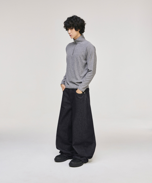 SIGNATURE（シグネチャ）の「ツイストカーブデニムパンツ[インディゴ]（デニムパンツ・レディース・その他・SMALL/MEDIUM/LARGE/X-LARGE）」の3枚目の写真