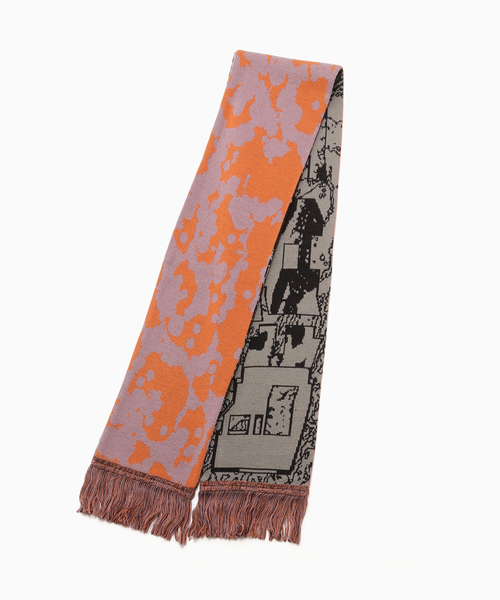 BAL JACQUARD KNIT SOCCER SCARF マフラー JACQUARD KNIT SOCCER SCARF（マフラー）｜BAL（バル）の