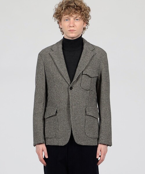 セール】ウールナイロンポリウレタン 2WAYストレッチ シングルブレス