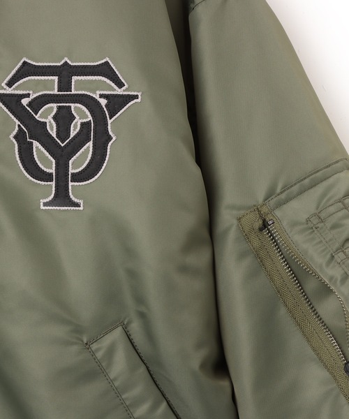 TOKYO 23(トウキョウニジュウサン)の「TOKYO 23 Bomber Jacket / トウキョウ 23 ボンバー ジャケット(MA-1・メンズ・ブラック/カーキ・M/L/XL/XXL)」の6枚目の写真