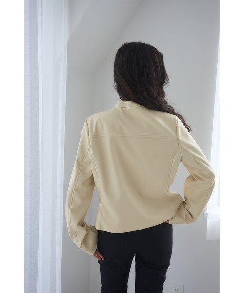 セール】heartmotif studs rider's jacket/ハートスタッズライダース