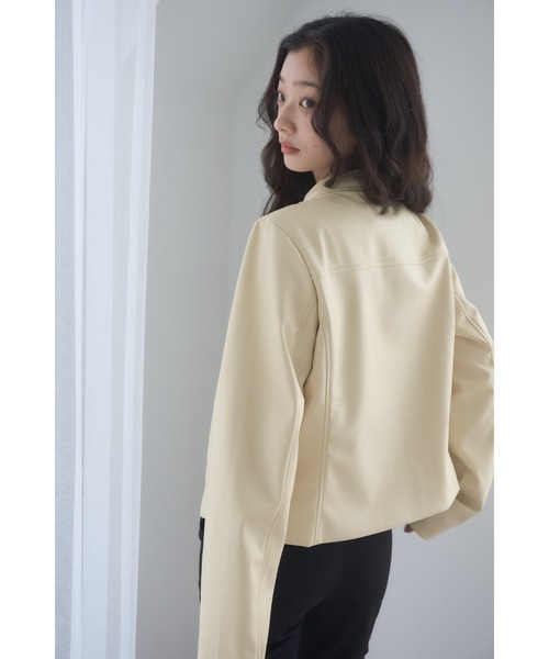 セール】heartmotif studs rider's jacket/ハートスタッズライダース