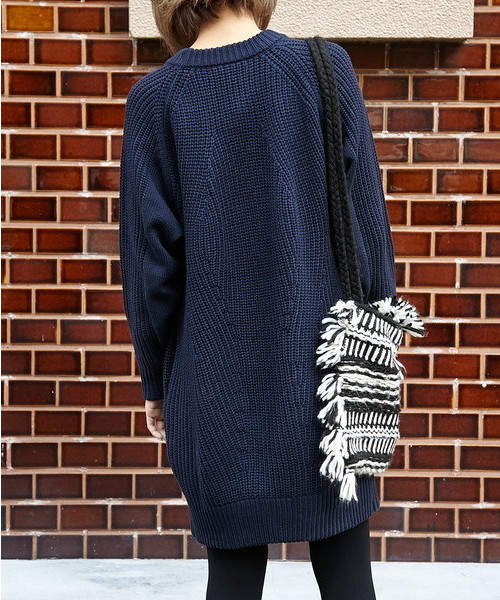 SLY（スライ）の「SWELL MG OP-S（ワンピース・レディース・ブラック/ブラウン/ネイビー・1/2）」の6枚目の写真