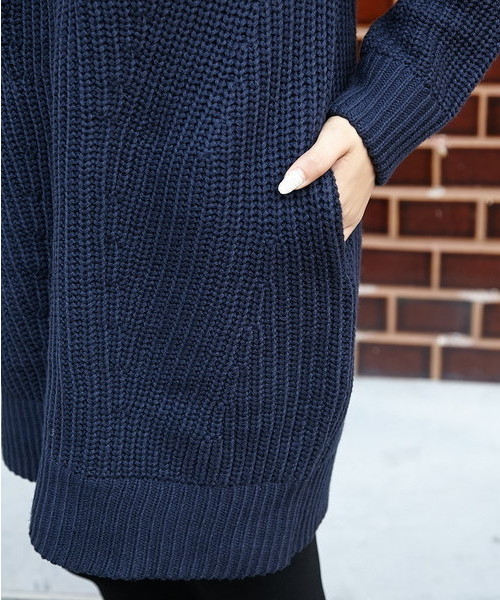 SLY（スライ）の「SWELL MG OP-S（ワンピース・レディース・ブラック/ブラウン/ネイビー・1/2）」の7枚目の写真