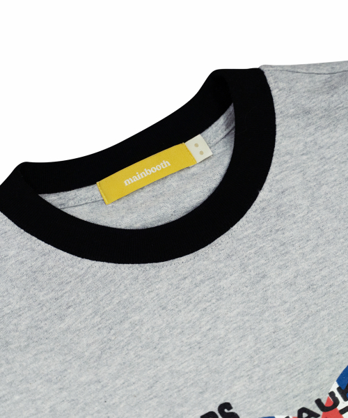 MAINBOOTH（メインブース）の「[ビートルズ] ラブパスTシャツ(グレー)（Tシャツ/カットソー・メンズ・その他・2/1）」の2枚目の写真