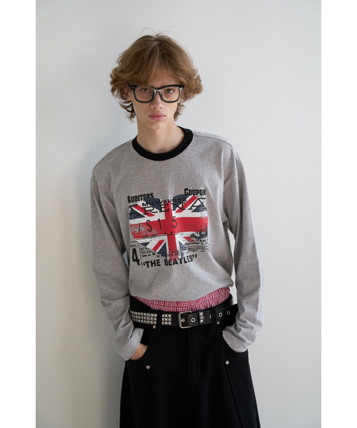 MAINBOOTH（メインブース）の「[ビートルズ] ラブパスTシャツ(グレー)（Tシャツ/カットソー・メンズ・その他・2/1）」の7枚目の写真