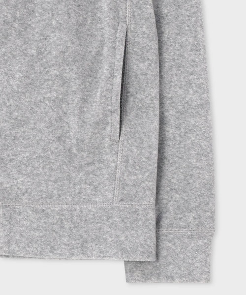 Paul Smith(ポールスミス)の「【リラクシングウェア】アーティストストライプポイント パーカ【853292 7129XL】(パーカー・メンズ・グリーン/ブラック/グレー・X-LARGE)」の4枚目の写真