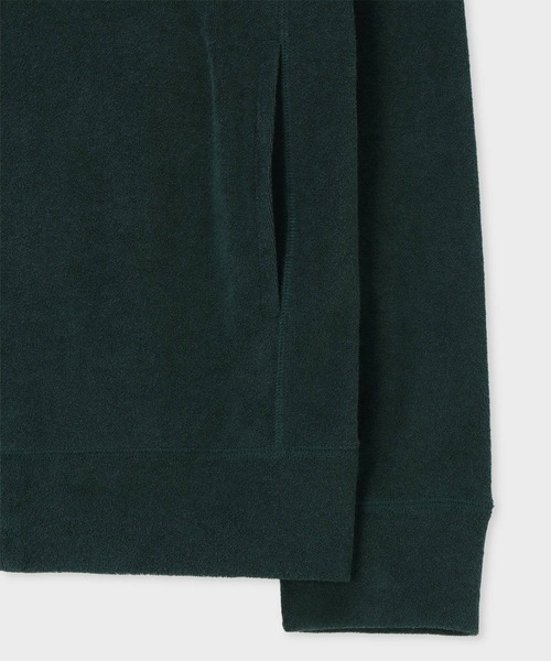 Paul Smith(ポールスミス)の「【リラクシングウェア】アーティストストライプポイント パーカ【853292 7129XL】(パーカー・メンズ・グリーン/ブラック/グレー・X-LARGE)」の7枚目の写真