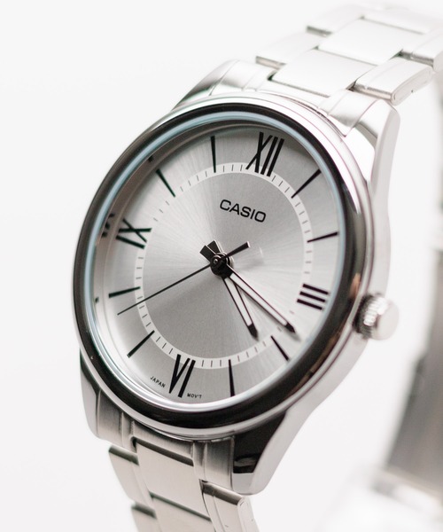 CASIO（カシオ）の「/CASIO（カシオ）/STANDARD　MENS　ROUND　METAL　BAND（アナログ腕時計・メンズ・シルバー系その他/ブラック/ブルー/シルバー/ブラック系その他/ブラック系その他2/シルバー系その他2/ブルー系その他・FREE）」の7枚目の写真