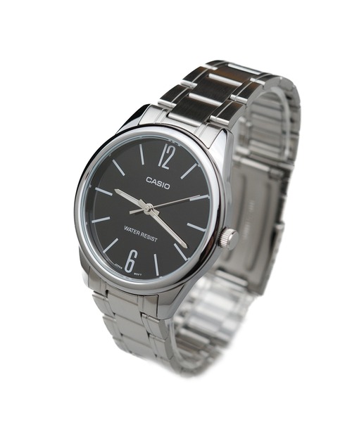 CASIO（カシオ）の「/CASIO（カシオ）/STANDARD　MENS　ROUND　METAL　BAND（アナログ腕時計・メンズ・シルバー系その他/ブラック/ブルー/シルバー/ブラック系その他/ブラック系その他2/シルバー系その他2/ブルー系その他・FREE）」の3枚目の写真