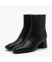 SAPPUN（サプン）の「Rufia Square Ankle Boots (5cm)（ブーツ）」
