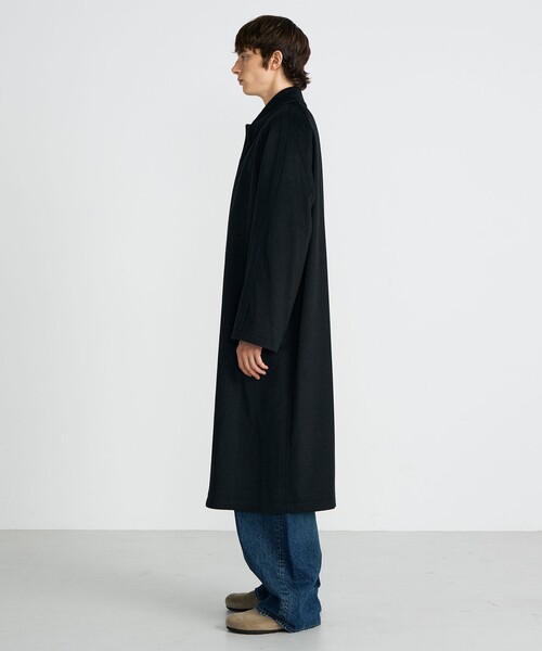 TOMORROWLAND カシミア混ステンカラーコート ブラック カシミヤ ステンカラーコート（ステンカラーコート）｜EDITION