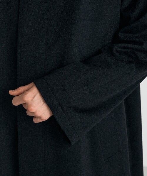 カシミヤ ステンカラーコート（ステンカラーコート）｜EDITION