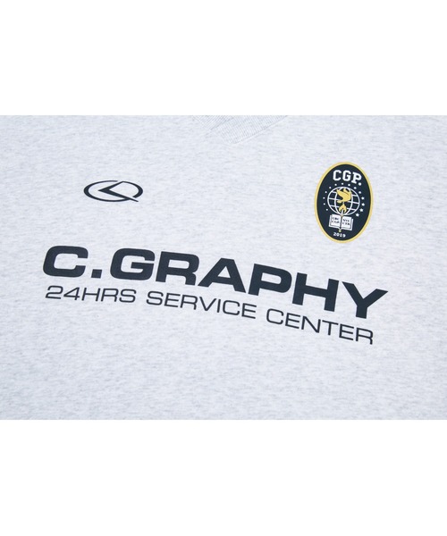 codegraphy(コードグラフィー)の「24H Track V-neck Man to Man CBEWUTL020(スウェット・メンズ・ブラウン/ネイビー/ヘザーグレー/ブラック・SMALL/MEDIUM/LARGE)」の14枚目の写真