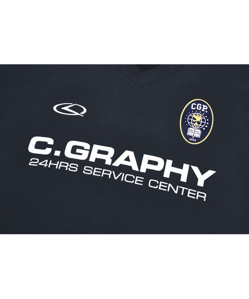 codegraphy(コードグラフィー)の「24H Track V-neck Man to Man CBEWUTL020(スウェット・メンズ・ブラウン/ネイビー/ヘザーグレー/ブラック・SMALL/MEDIUM/LARGE)」の20枚目の写真