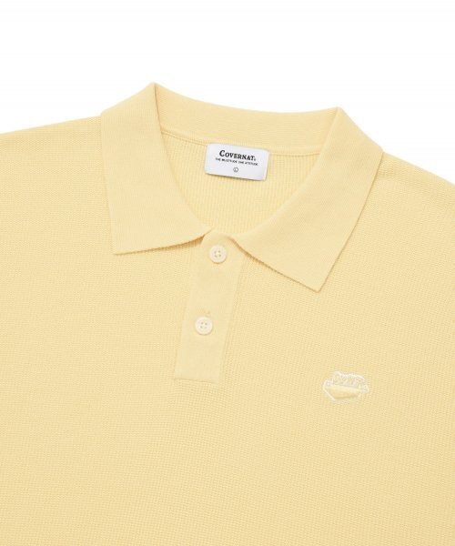 COVERNAT(カバーナット)の「ウェイルロゴカラー ハーフニット イエロー(ニット/セーター・レディース・その他・LARGE/MEDIUM/SMALL/X-LARGE)」の3枚目の写真