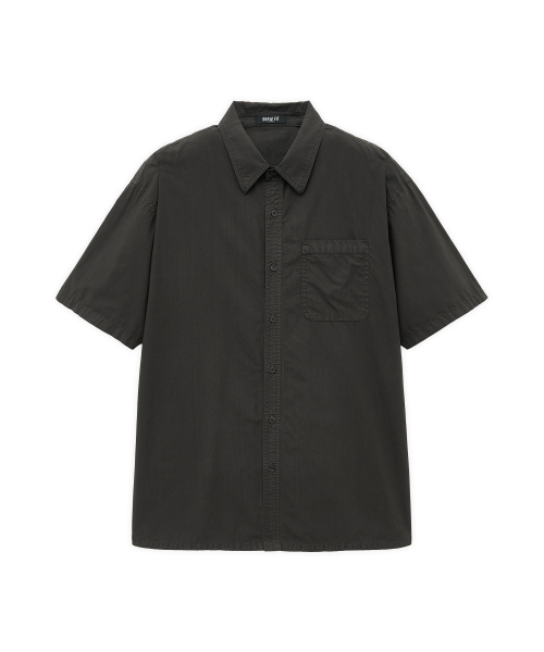 DRAW FIT（ドローフィット）の「コットンダイイングハーフシャツ [D.CHARCOAL]（シャツ/ブラウス・メンズ・その他・MEDIUM/LARGE/X-LARGE）」の4枚目の写真