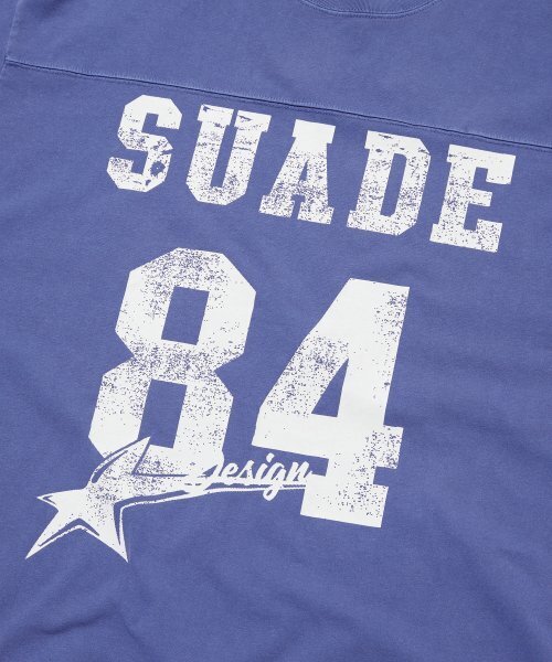 suade（スエード）の「84 STAR TEE [PIGMENT PURPLE]（Tシャツ/カットソー・レディース・その他・MEDIUM/LARGE/X-LARGE）」の4枚目の写真
