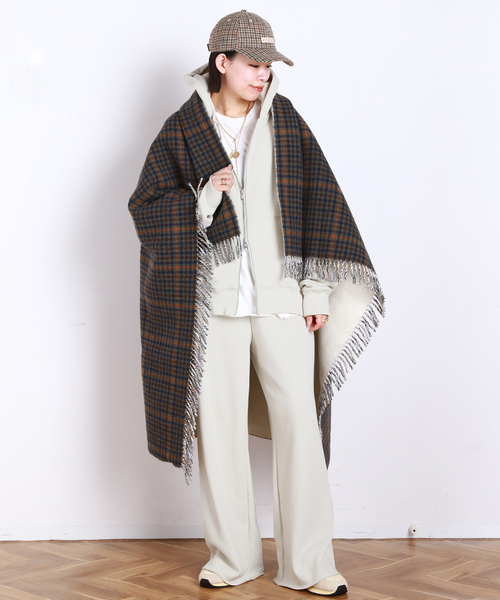 EVERYDAY I LIKE.（エヴリディアイライク）の「*ウォームスウェットパンツ（スラックス・レディース・ホワイト/ブラウン/グレー/ブラック・38/36）」の15枚目の写真