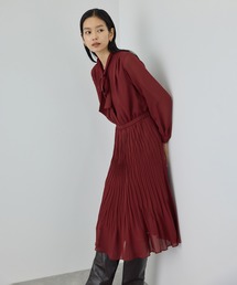 ROPE' | ジョーゼットシフォンプリーツワンピース/26SS(ワンピース)