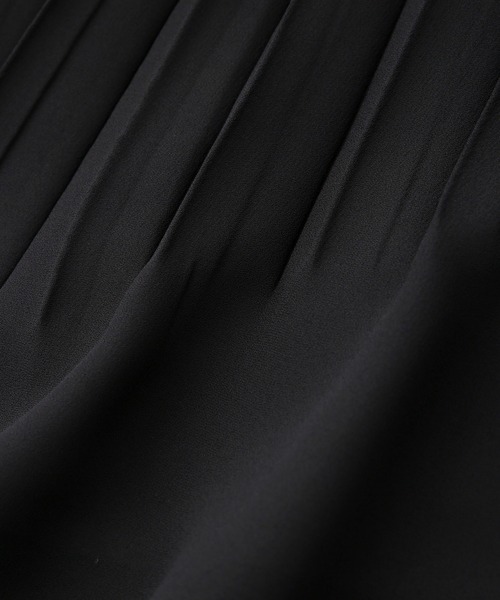 ROPE'（ロペ）の「ジョーゼットシフォンプリーツワンピース/26SS（ワンピース・レディース・ベージュ/ネイビー/ワイン・36/38）」の9枚目の写真