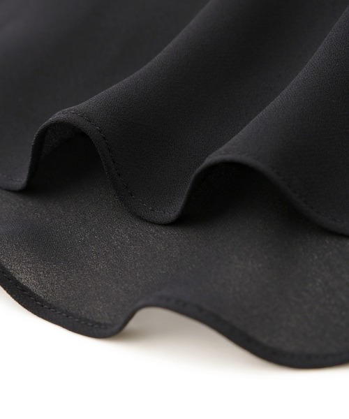 ROPE'（ロペ）の「ジョーゼットシフォンプリーツワンピース/26SS（ワンピース・レディース・ベージュ/ネイビー/ワイン・36/38）」の7枚目の写真