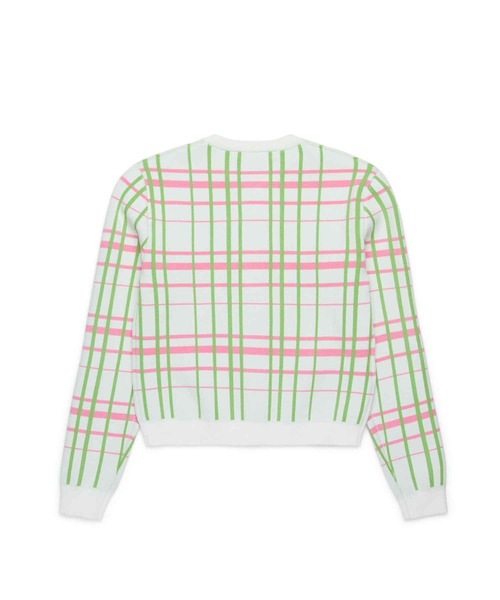 MARNI（マルニ）の「MARNI(マルニ)Kids & Junior チェックニット（ニット/セーター・キッズ・オフホワイト・10Y/12Y/14Y）」の4枚目の写真