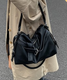 MASHIRO（マシロ）の「ベルトデザイン3WAYショルダーバッグ(MA/EK128)（ショルダーバッグ）」