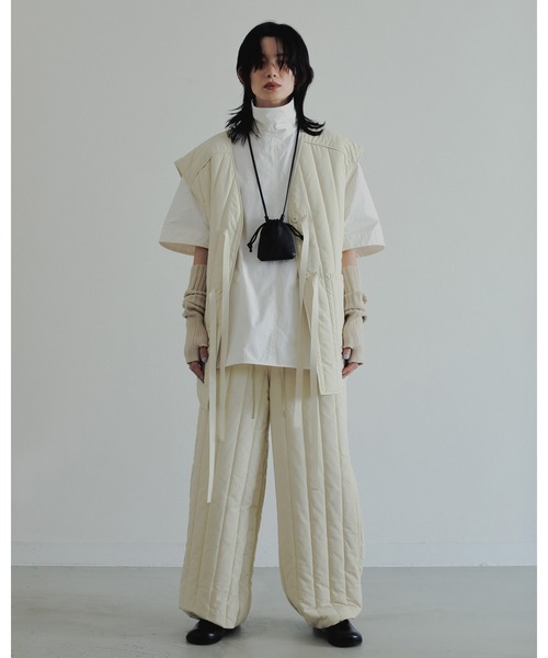 セール】Padding Loose Pants（デニムパンツ）｜anuke（アンヌーク）の