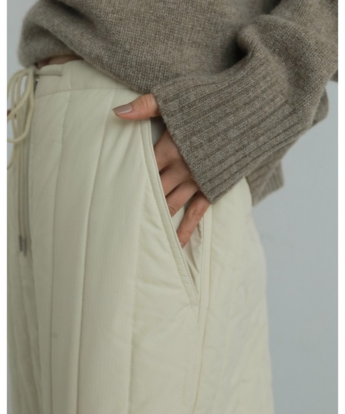 セール】Padding Loose Pants（デニムパンツ）｜anuke（アンヌーク）の