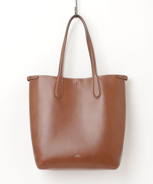 POLO RALPH LAUREN(ポロ ラルフ ローレン)の「Bellport レザー ノースサウス トート(トートバッグ・レディース・ブラウン・ONE)」の8枚目の写真
