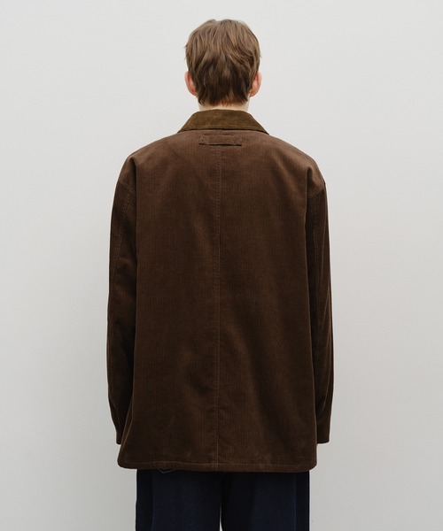 MARITHE + FRANCOIS GIRBAUD（マリテフランソワジルボー）の「CORDUROY HUNTING JACKET（ブルゾン・レディース・ブラウン/カーキ・MEDIUM/LARGE）」の5枚目の写真