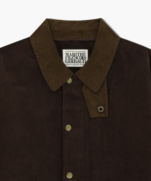 MARITHE + FRANCOIS GIRBAUD（マリテフランソワジルボー）の「CORDUROY HUNTING JACKET（ブルゾン・レディース・ブラウン/カーキ・MEDIUM/LARGE）」の9枚目の写真