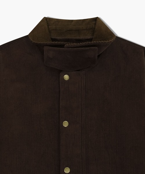 MARITHE + FRANCOIS GIRBAUD（マリテフランソワジルボー）の「CORDUROY HUNTING JACKET（ブルゾン・レディース・ブラウン/カーキ・MEDIUM/LARGE）」の10枚目の写真